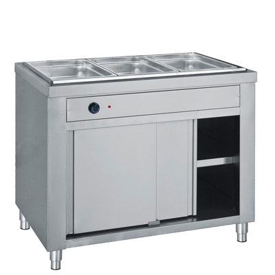 Bain-marie electric 4xGN1/1 cu dulap