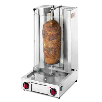 Aparat kebab electric cu 4 arzatoare, 10kg