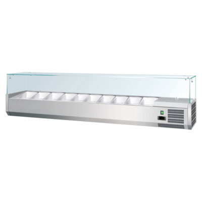 Vitrina frigorifica de banc 3xGN1/3 + GN1/2