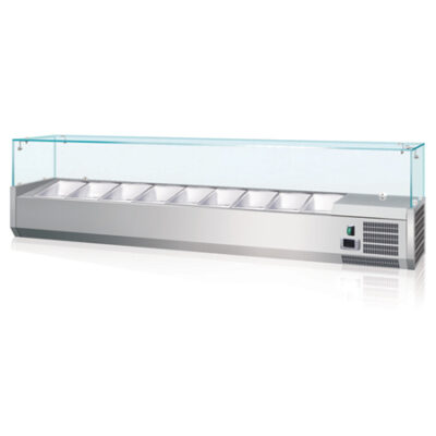 Vitrina frigorifica de banc 9 GN1/3