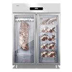 Dulap frigorific cu 2 usi din sticla pentru maturare carne, 200kg 1