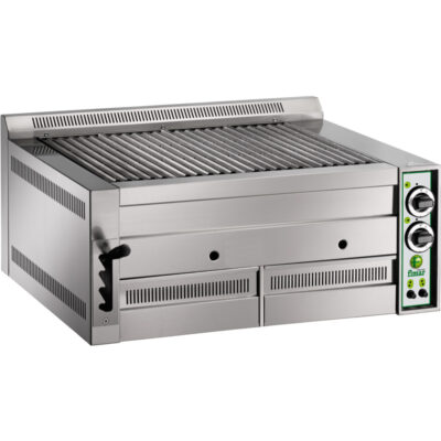 Grill cu roca vulcanica pe gaz, 810x800mm