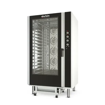 Cuptor electric electromecanic cu convectie PRO, 20 tavi GN1/1