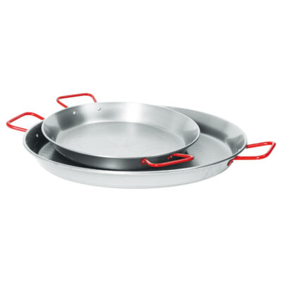 Tigaie cu doua toarte din otel pentru Paella 460mm