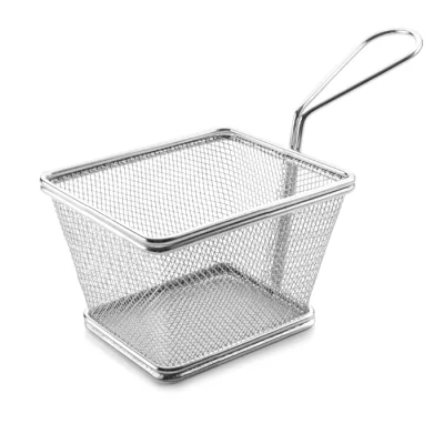 Cos servire inox, 100x80mm