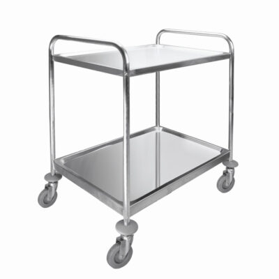 Carucior pentru servire cu 2 polite, 800x550mm