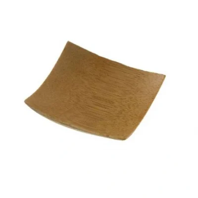 Farfurie patrata din bambus, 60x60mm
