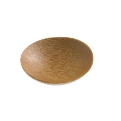 Farfurie rotunda din bambus, 60mm