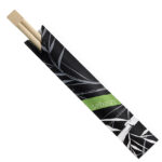 Betisoare din lemn de bambus negre, 210mm 1