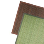 Suport de masa din bambus, culoare verde, 300x450mm 1