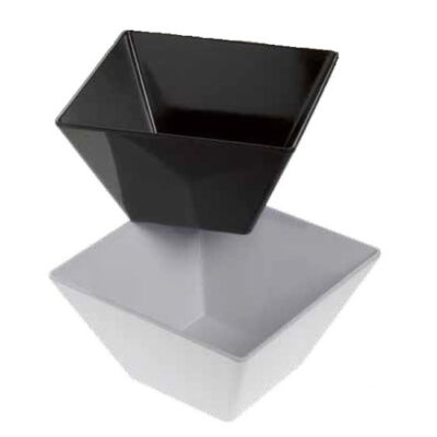 Bol negru DIAMANTE, 240x240x130mm