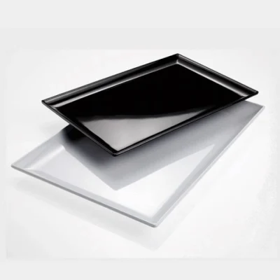 Platou alb TOPAZIO, 350x240x20mm