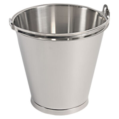 Galeata gradata din inox, 28cm