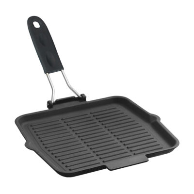 Tigaie tip grill ECO emailata 24x24cm