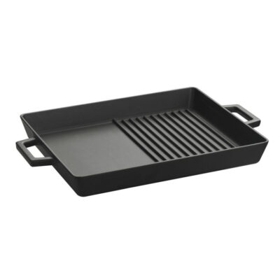 Tava tip grill ECO DUO emailata 32x26cm