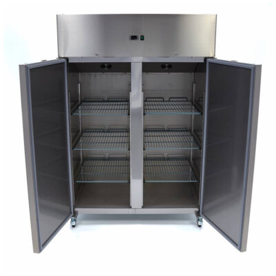 Dulap congelare din inox cu 2 usi, 1200 litri