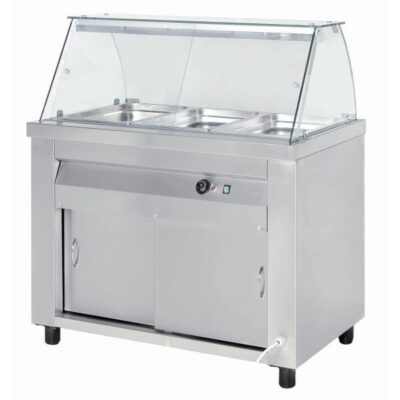 Bain marie, 5 cuve GN1/1