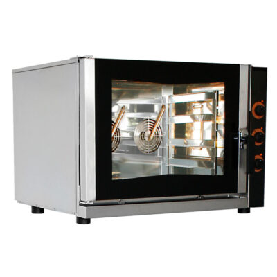 Cuptor electric cu convectie pentru patiserie si panificatie, 4 tavi 600x400mm