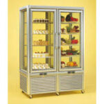 Vitrina refrigerare/congelare pentru cofetarie/gelaterie, 1270x690mm 1