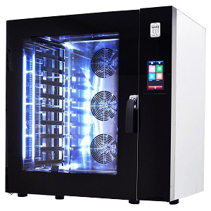 Cuptor electric touch screen pentru patiserie si panificatie, 10 tavi 600x400mm