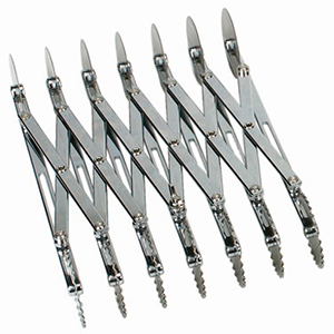 Rola dubla pentru taiat aluat, 7 cutite