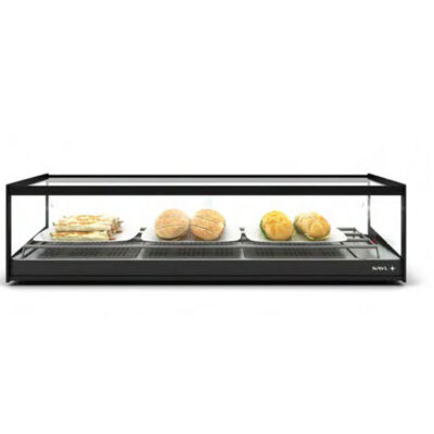 Vitrina calda orizontala Sahara cu iluminare LED, 1190x395mm