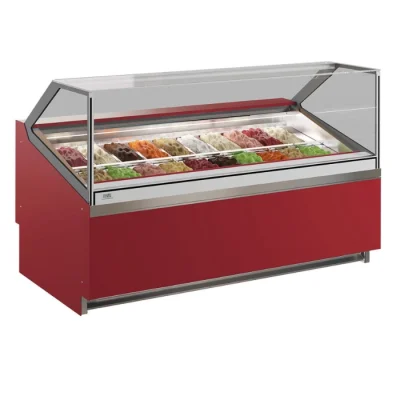 Vitrina frigorifica pentru inghetata CORAL, 20 cuve