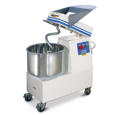 Malaxor cu spirala si cap rabatabil, 25kg