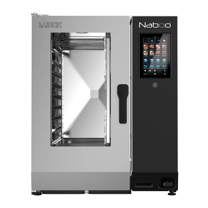 Cuptor electric pentru gastronomie cu touch screen, Lainox Naboo, 10 tavi GN1/1
