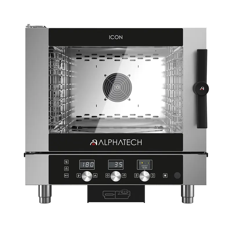 Cuptor electric pentru patiserie si gastronomie, Alphatech Icon Evolution, 5 tavi 600x400mm sau GN1/1