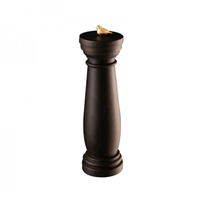 Rasnita pentru condimente, Icon Column Black by Itamar Harari, 19.5 cm