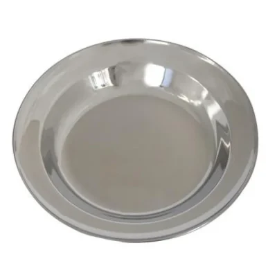 Farfurie din inox adanca, 220mm