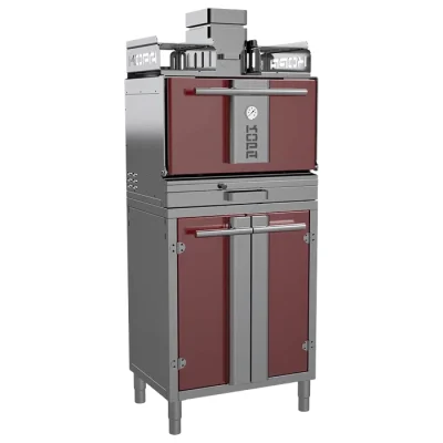 Cuptor pe carbuni si suport, 712x549x1760mm