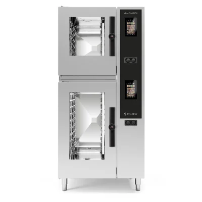 Cuptor electric pentru patiserie si gastronomie cu touch screen, Alphatech Synapsy, 10 + 6 tavi 600x400mm sau GN1/1