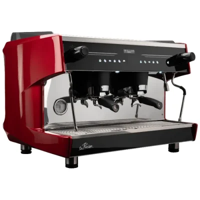 Espressor automatic de cafea La Precisa, Rosu, 2 grupuri
