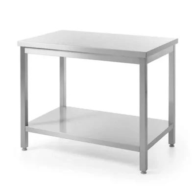 Masa de lucru cu polita intermediara, 1400x600mm